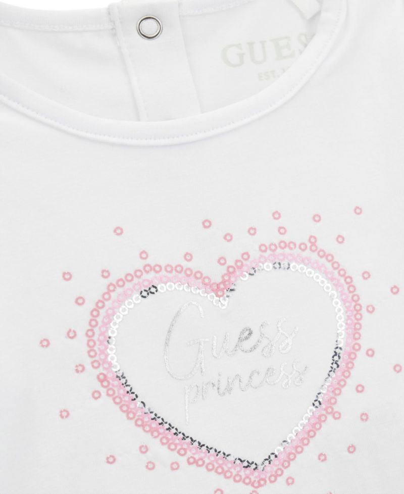 Baby Girls' Long-Sleeve T-Shirt and Skirt, 2-Piece Set