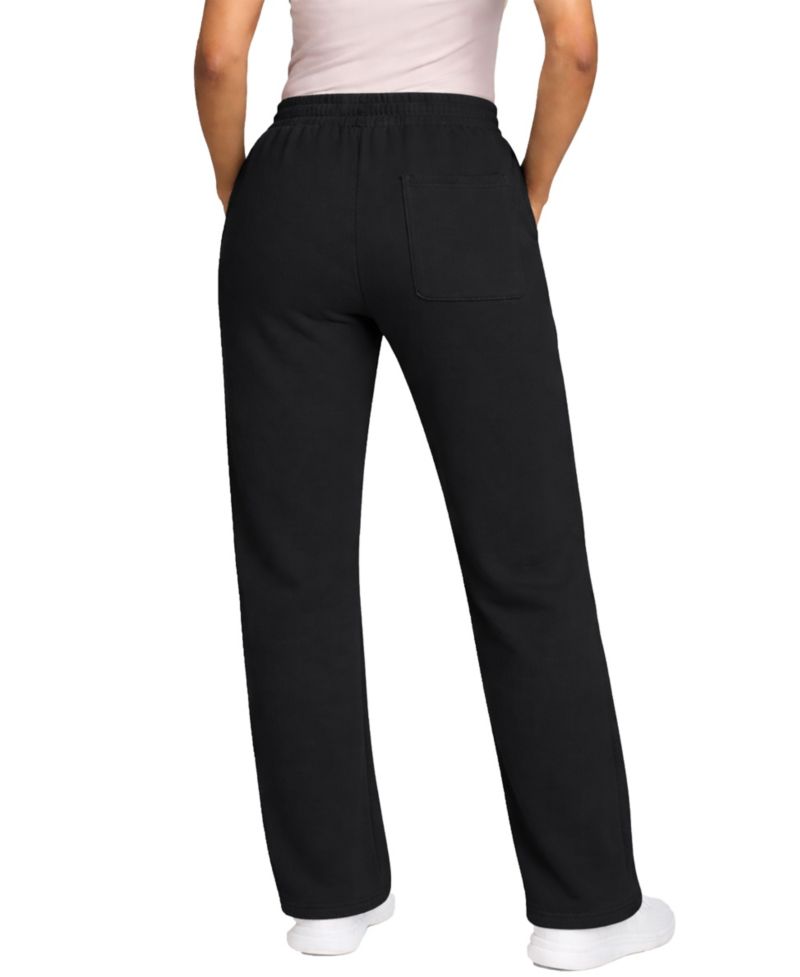 Women's Heavyweight Wide Leg Loose Fit Fleece Sweatpants