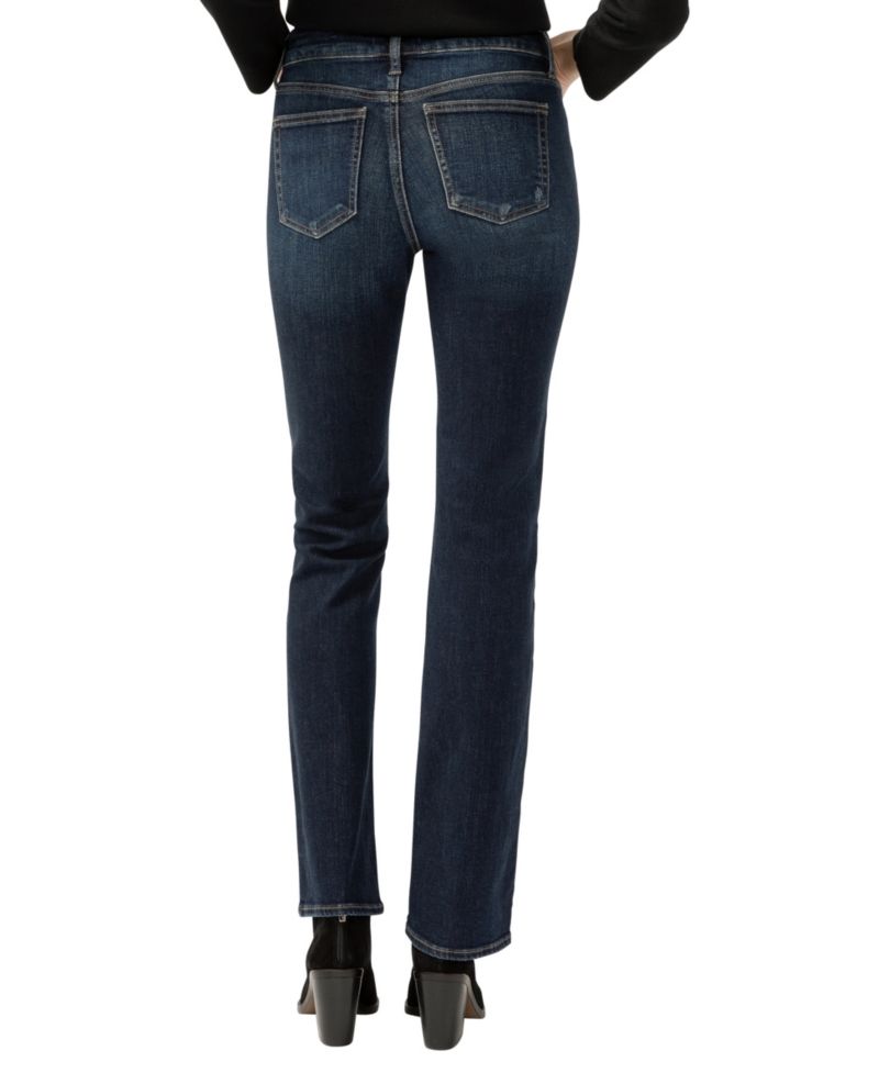 Women's Suki Mid Rise Curvy Fit Slim Bootcut Jeans