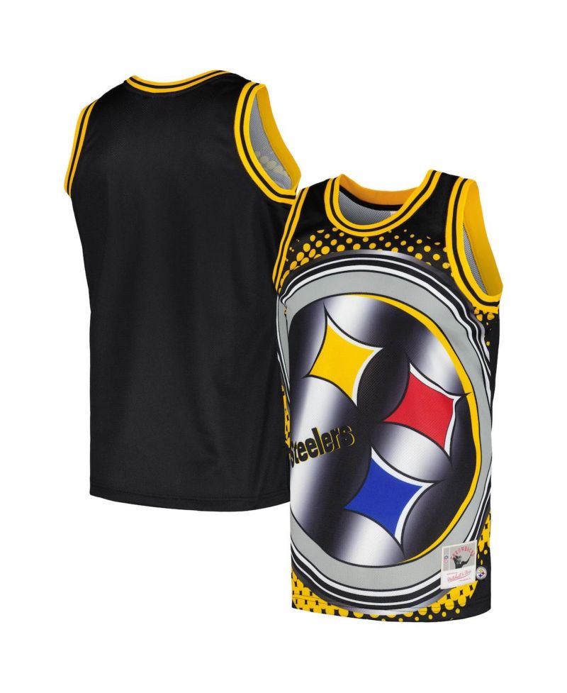 Men's Black Pittsburgh Steelers Big Face 7.0 Fashion Tank Top