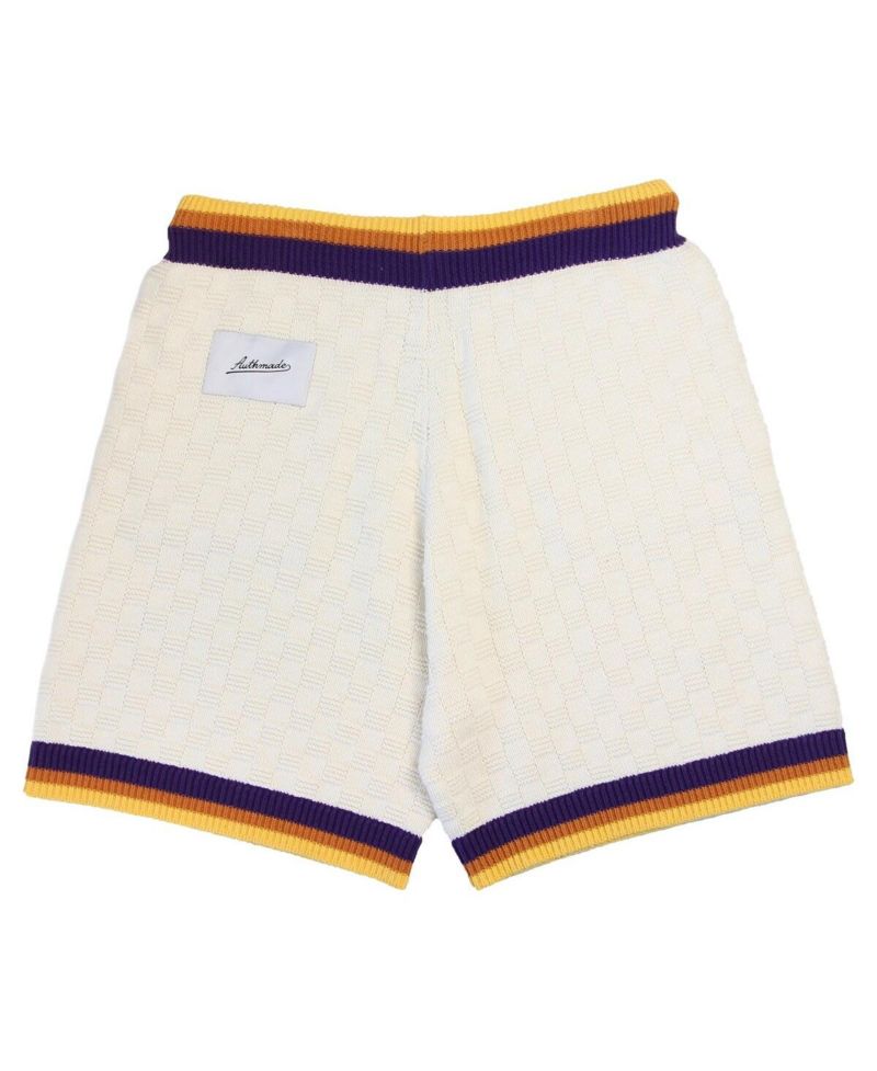 Men's and Women's Cream Phoenix Suns Solar Flare Premium Knit Shorts