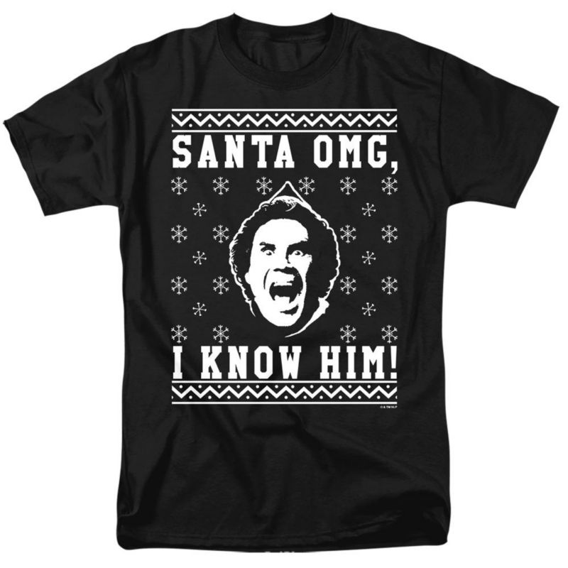 Men's Omg Faux Sweater T Shirt