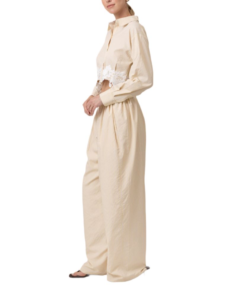 Women's Noemi Long-Sleeve Crop Shirt