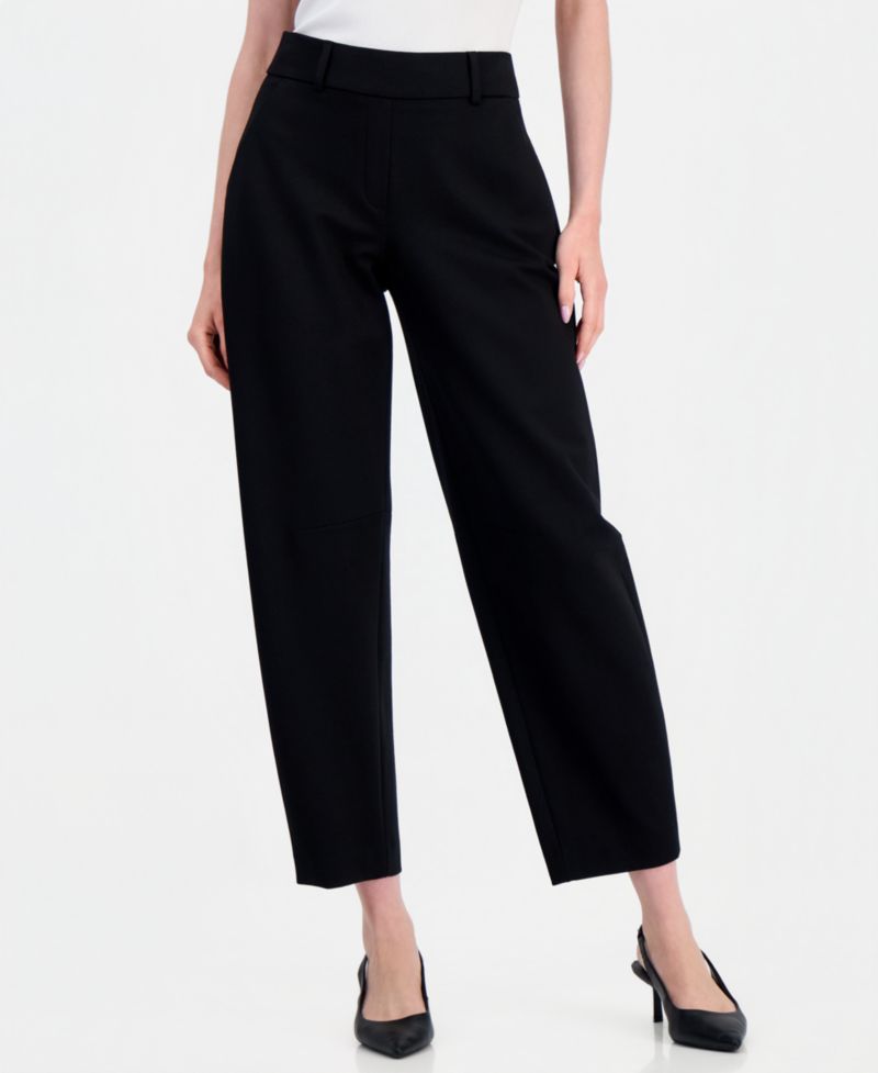 Women's Pull-On Barrel Leg Pants