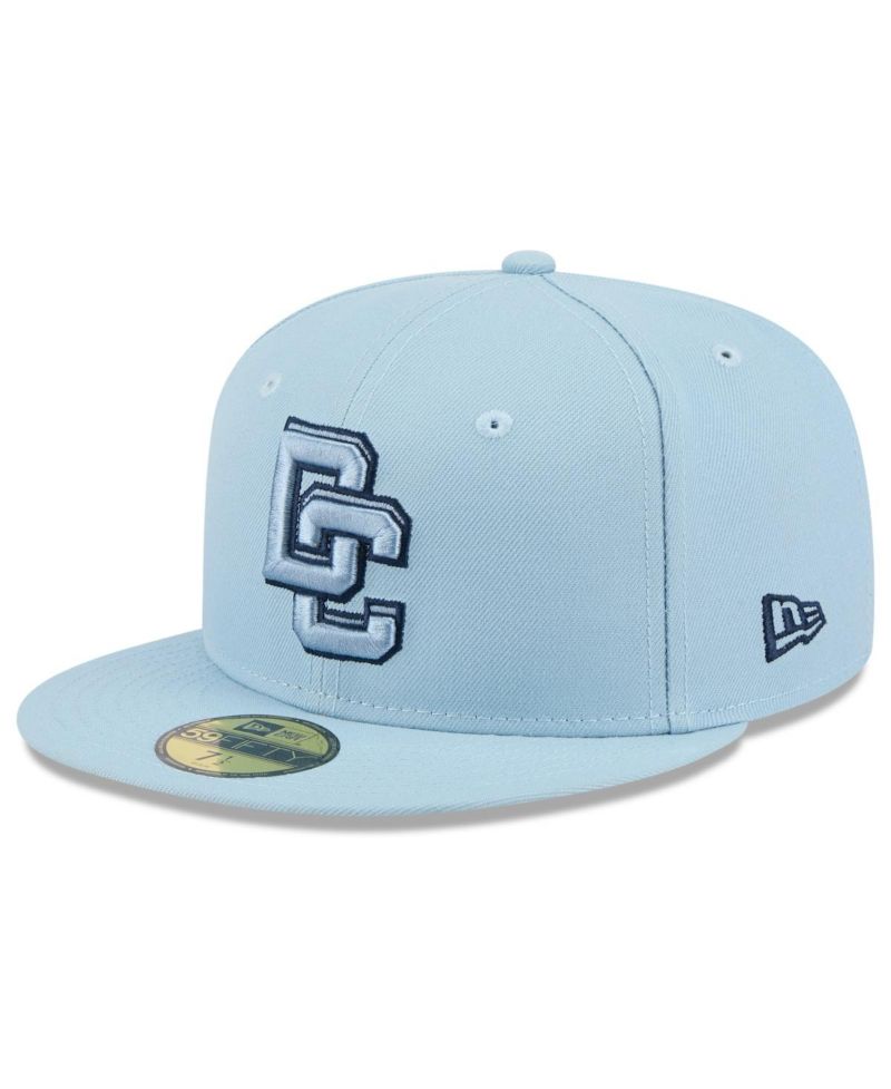 Men's Light Blue Washington Nationals 2025 City Connect Fan Pack 59FIFTY Fitted Hat