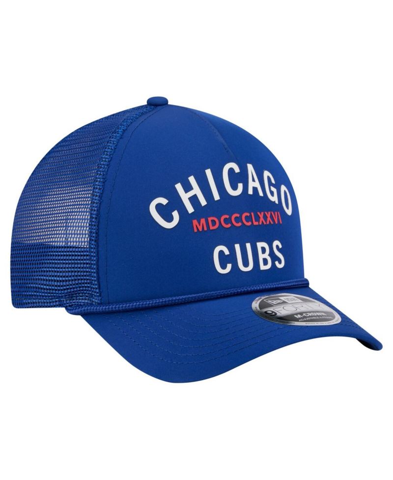 Men's Royal Chicago Cubs Minimalist 9FORTY A-Frame Adjustable Hat