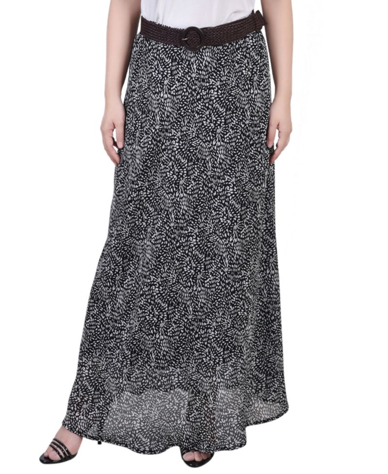 Petite Chiffon Maxi Skirt