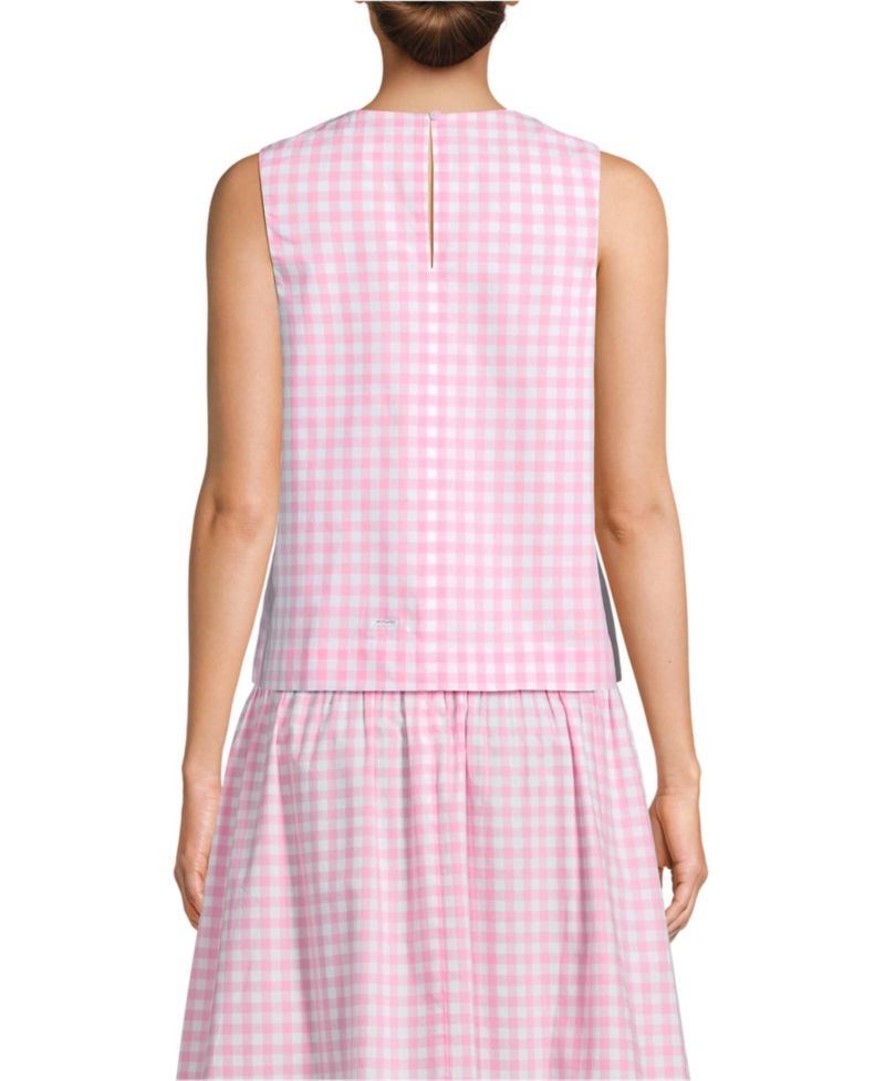 Women's Poplin Sleeveless Shell