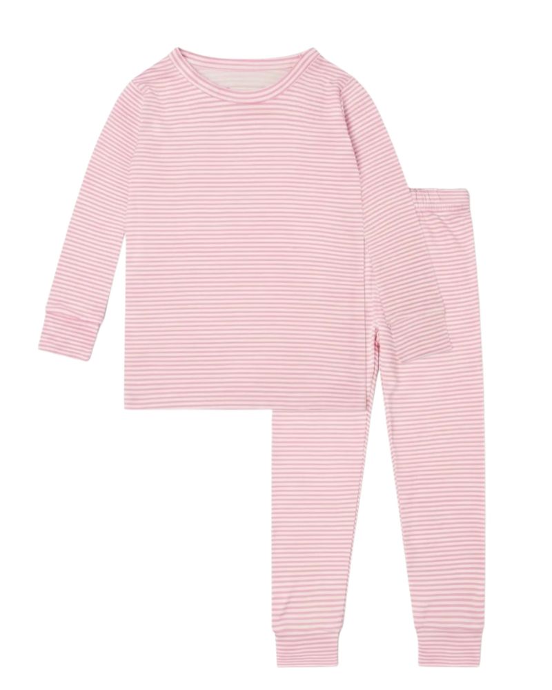 Baby Girls Stripe Pajama Set