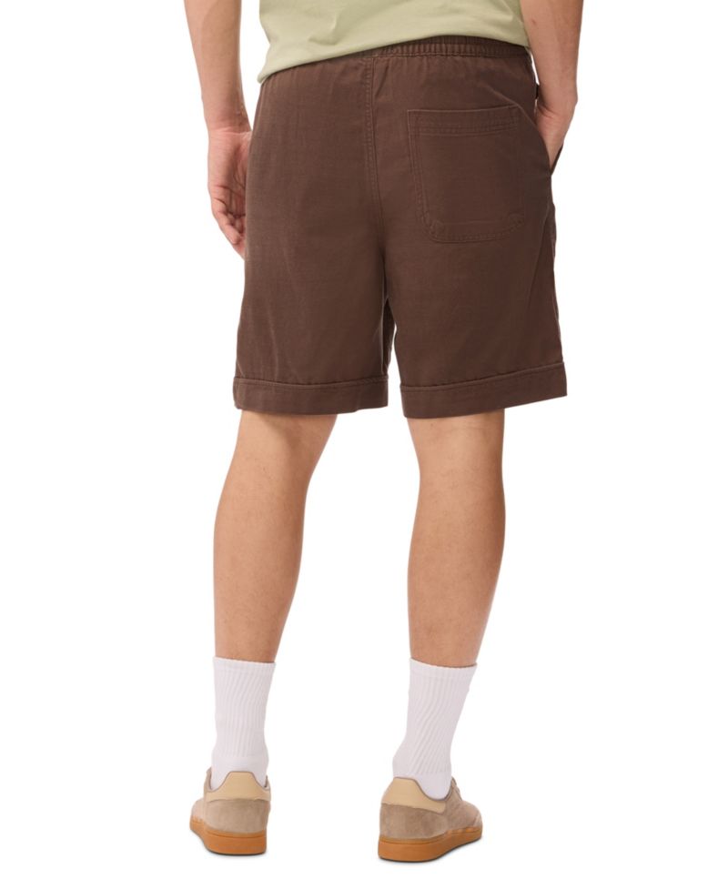 Men’s Twill Drawstring Shorts 9"
