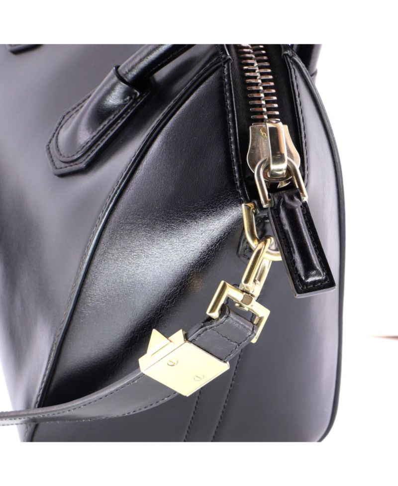 Small Antigona Bag Glazed Leather