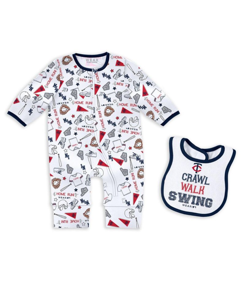 Baby Boys and Girls Minnesota Twins Sleep Play Set