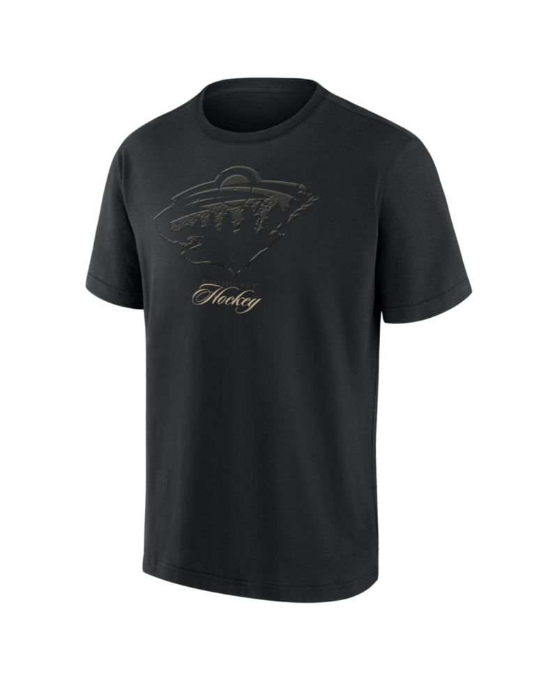 Men’s Minnesota Wild Blackout Heavyweight T-Shirt