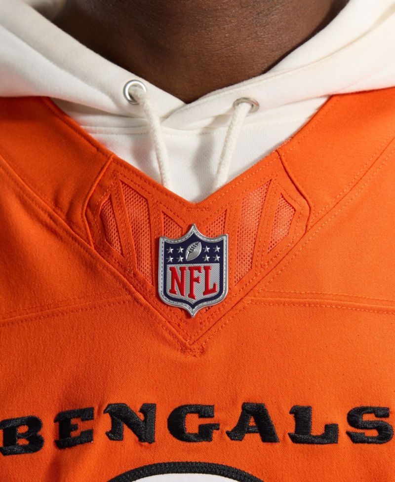 Men's Joe Burrow Orange Cincinnati Bengals Vapor F.U.S.E. Elite Jersey