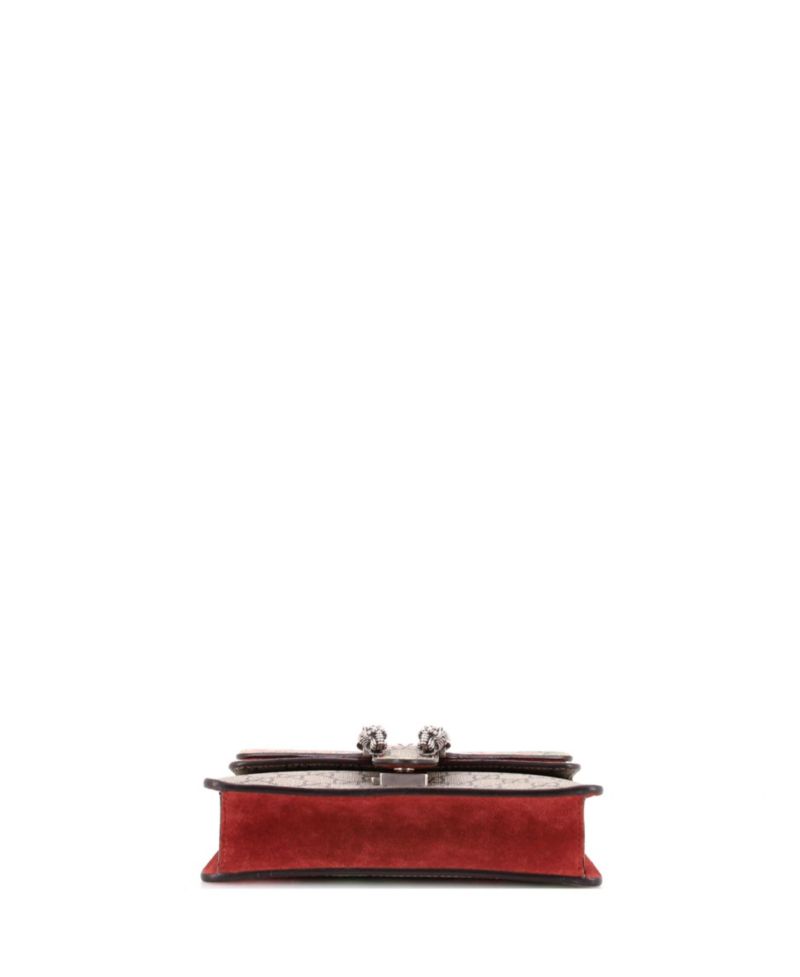 Mini Dionysus Bag Blooms Print GG Coated Canvas