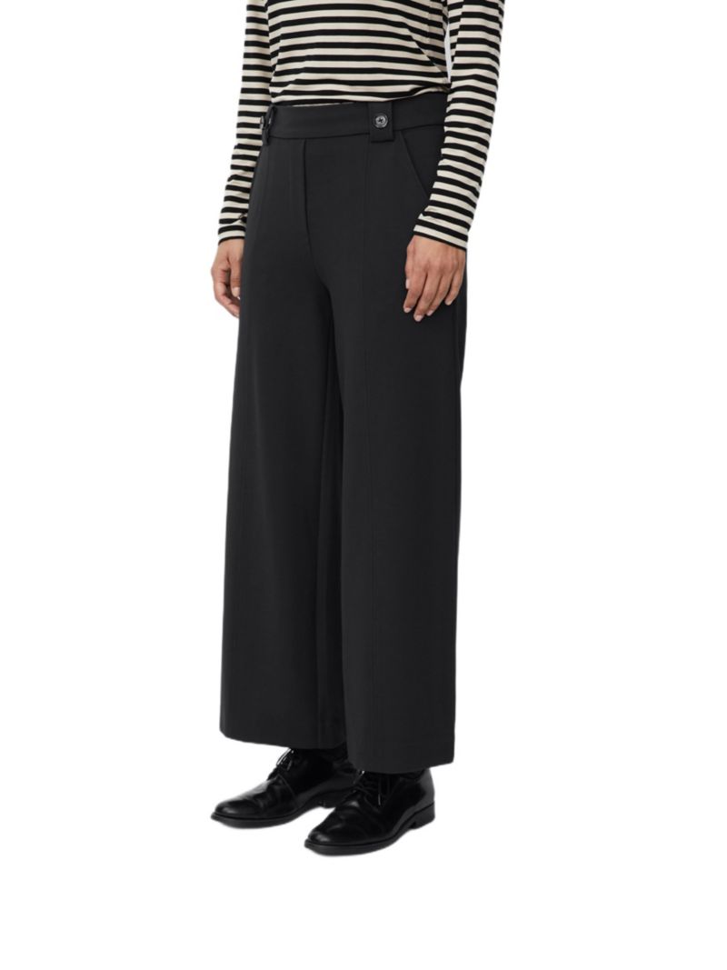 Women's Cropped Wide Leg Pants