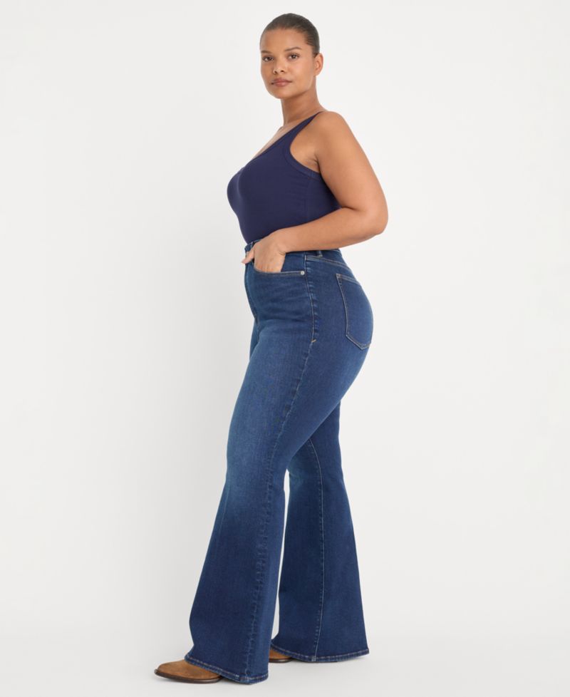 Women's Compression Good Legs Flare Jeans