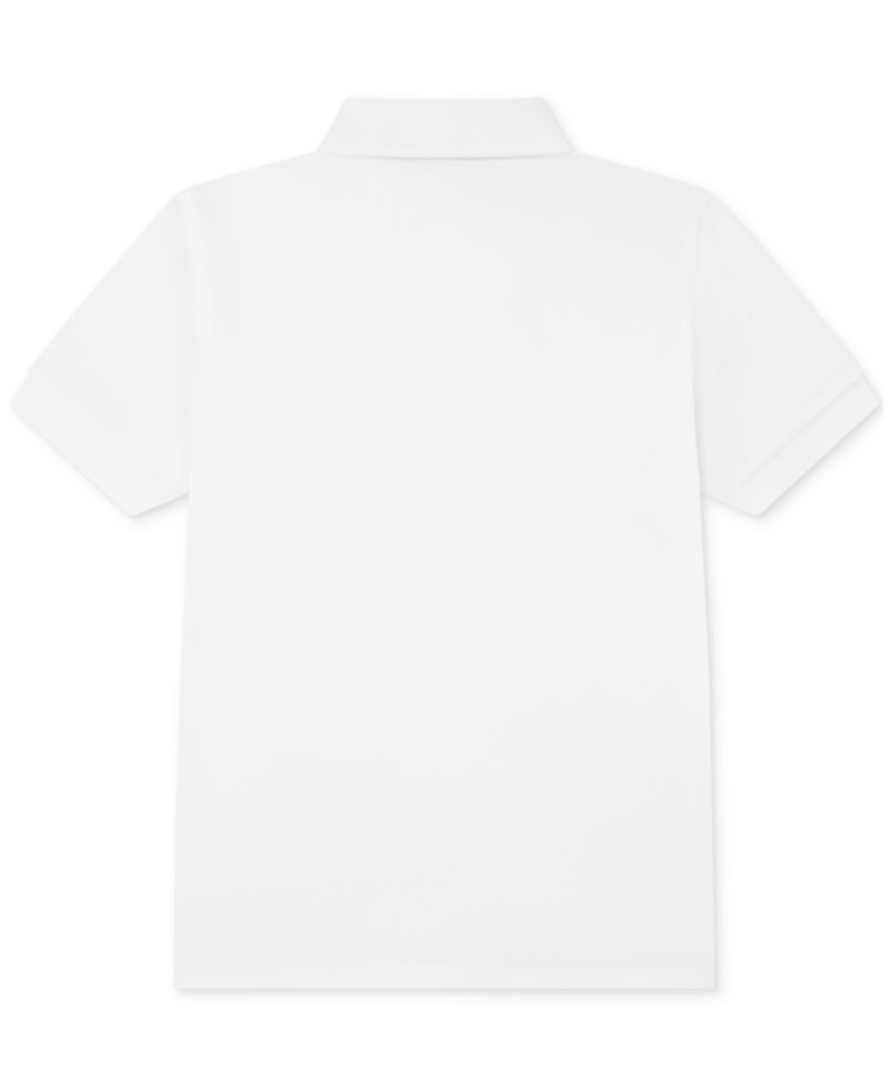 Boys' 8-20 Cotton Petit Piqu&eacute; Polo Shirt