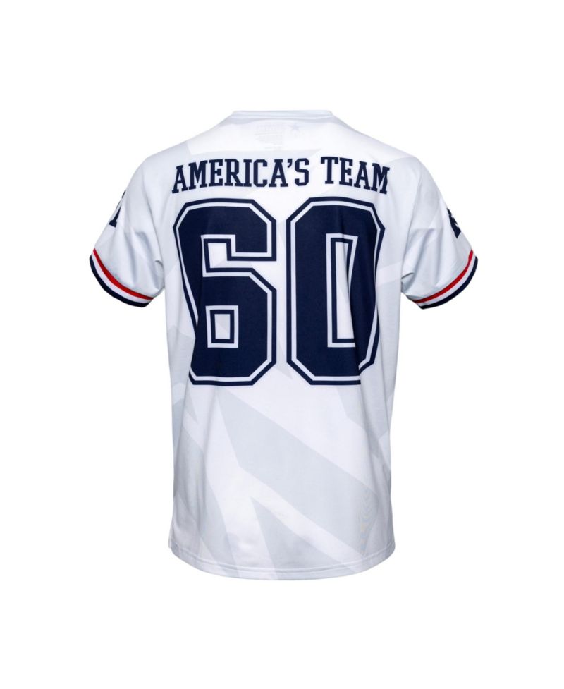 Boys' & Girls' 4-16 America's Team Fashion Soccer Top Crewneck Embroidered Appliqu&eacute; Graphics T-Shirt