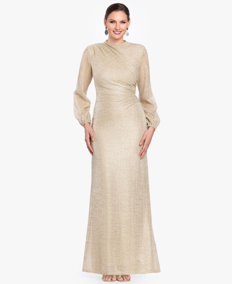 Petite Bell Long-Sleeve Gown