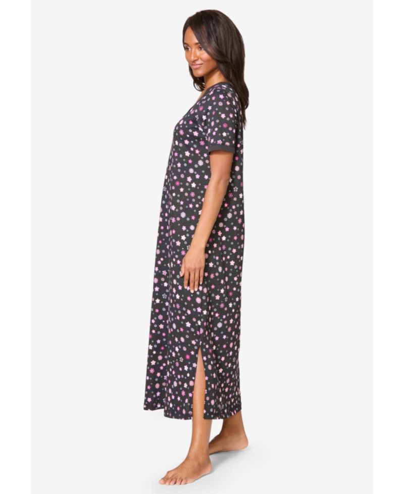Women's Long Henley Sleepshirt