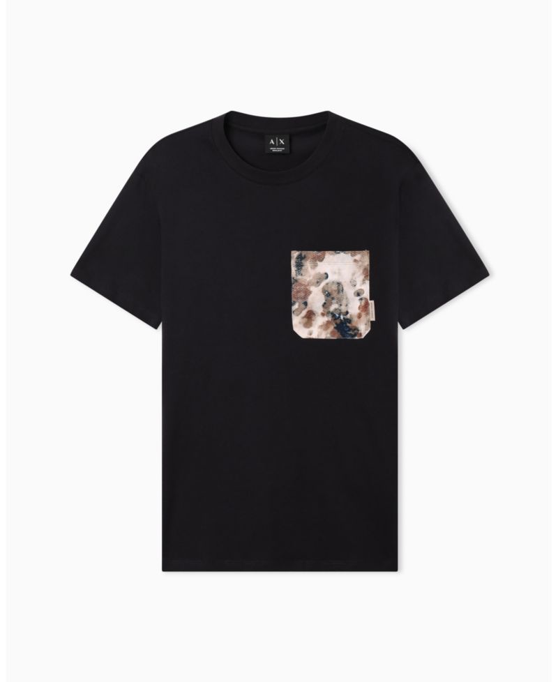 Men's Short Sleeve Printed Pocket T-Shirt