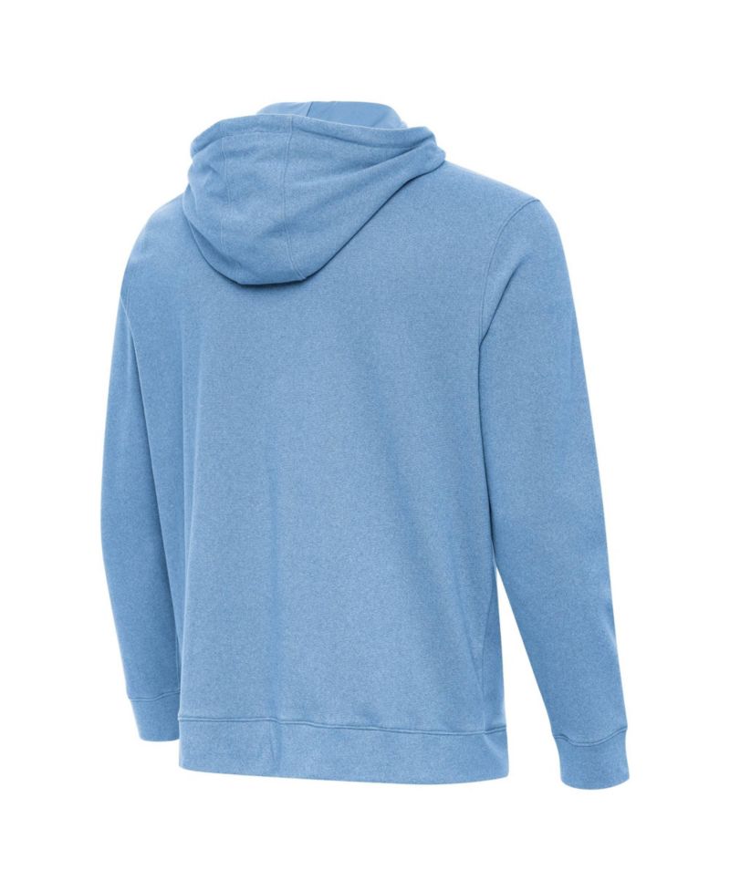 Men's Heather Powder Blue Boston Red Sox Cloud Pullover Hoodie