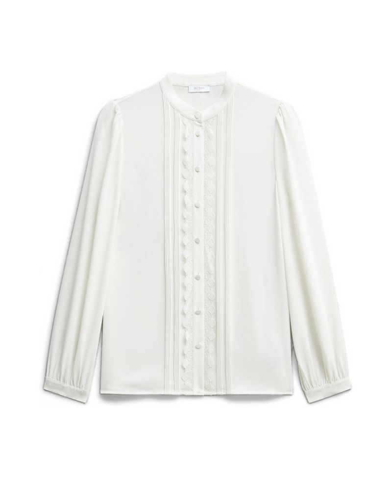 Women's Dominica Lace Trim Blouse