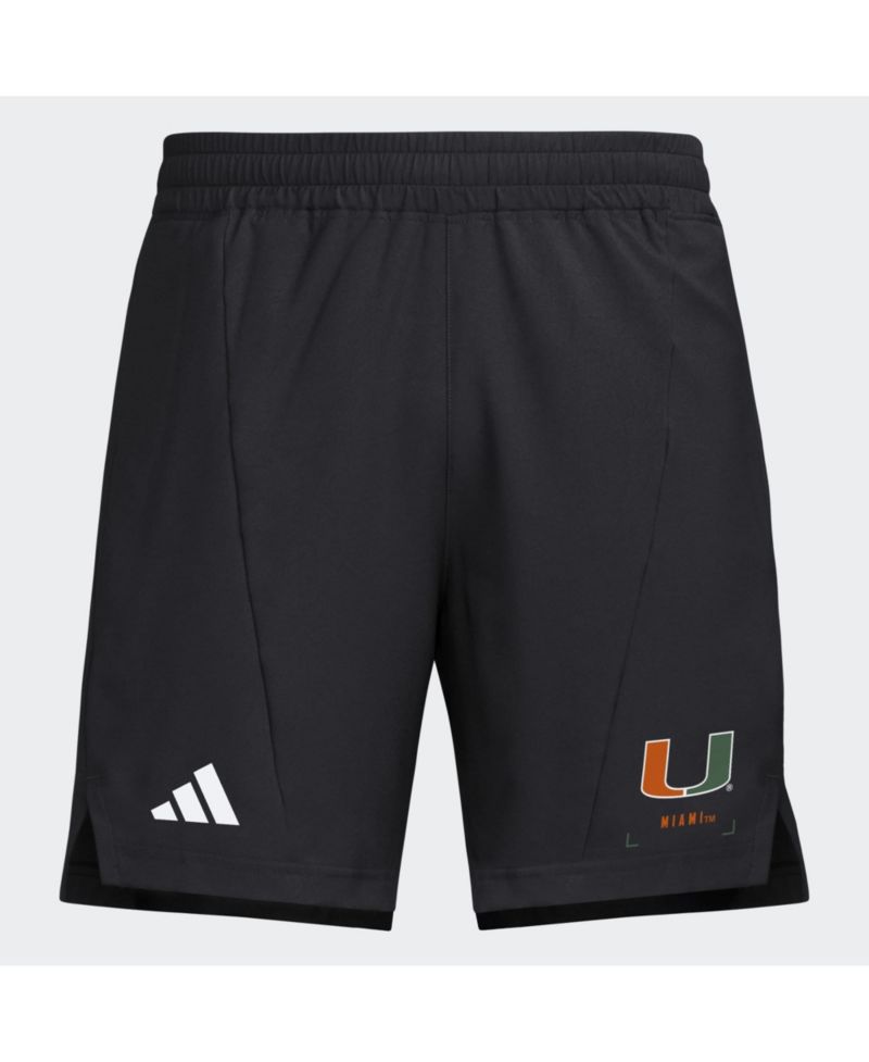 Men's Black Miami Hurricanes D4T Shorts