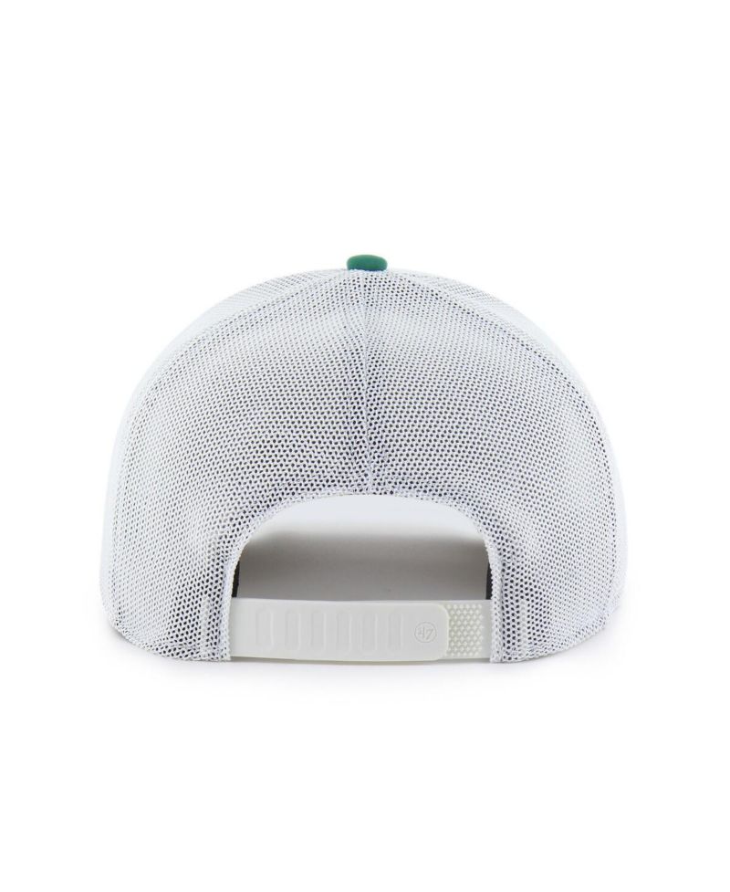 Men's Kelly Green/White Atlanta Braves Elevated Greens Adjustable Trucker Hat
