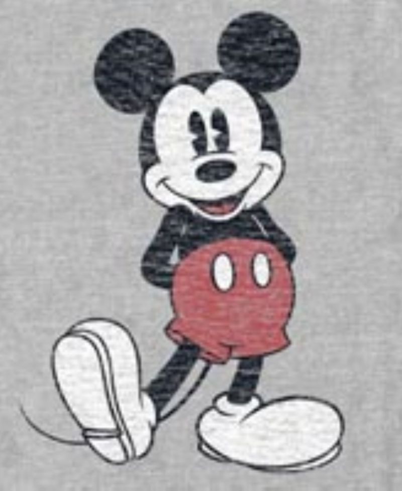 Men's Mickey Pose Short Sleeve T-Shirt