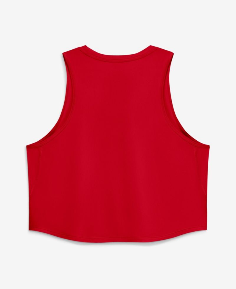 Women's Georgia Bulldogs One Dri-FIT Cropped Tank Top