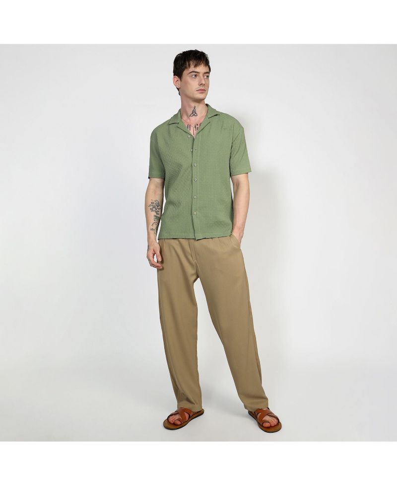 Men's Multitrack Knit Oversized Shirt