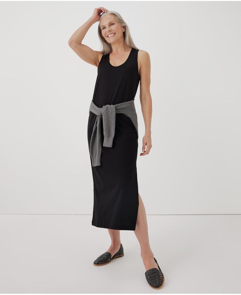 Women's Organic Cotton Softspun Tank Midi Dress