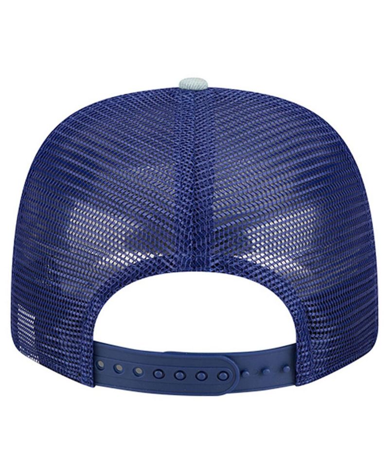 Men's Denim/Royal Los Angeles Dodgers Aztec Denim 9SEVENTY Adjustable Hat