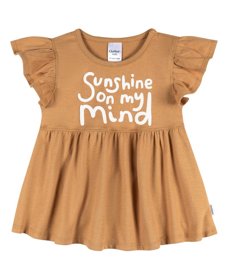 Baby Girls 3-Piece T-Shirts and Shorts, Usa, 24 Months