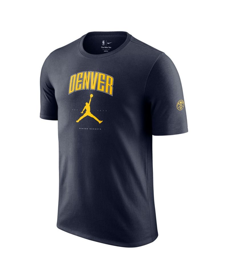 Men's and Women's Navy Denver Nuggets Essential Cities T-Shirt