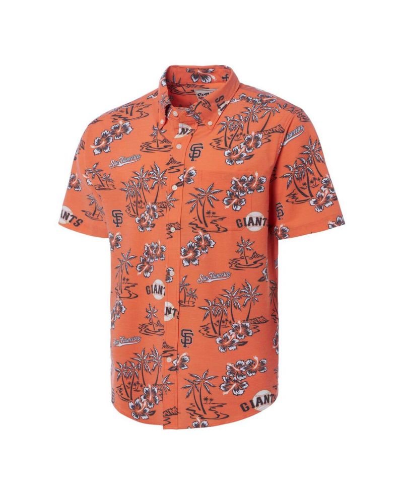 Men's Orange San Francisco Giants Kekai Button-Down Shirt