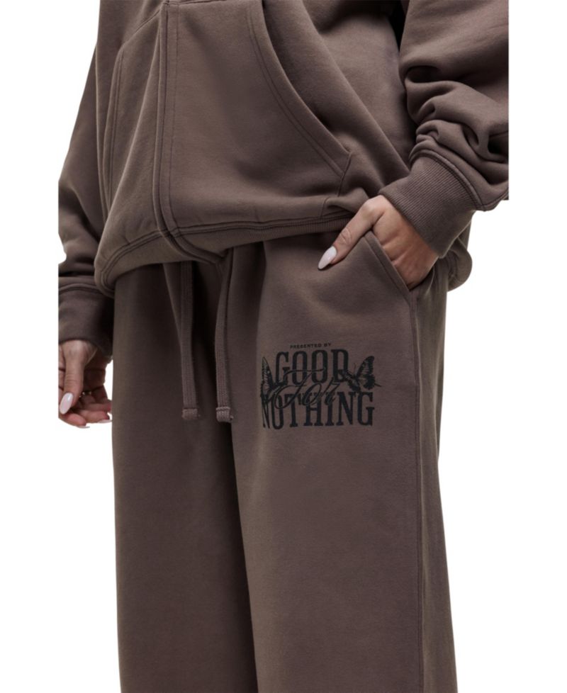 Women's Dakota Taupe Relaxed Joggers