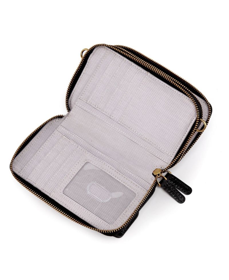 Northwood Mini Leather Crossbody Wallet