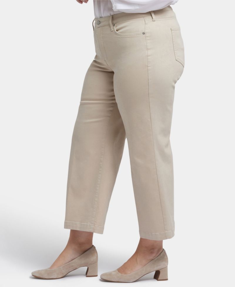 Plus Size Teresa Wide Leg Ankle Jeans
