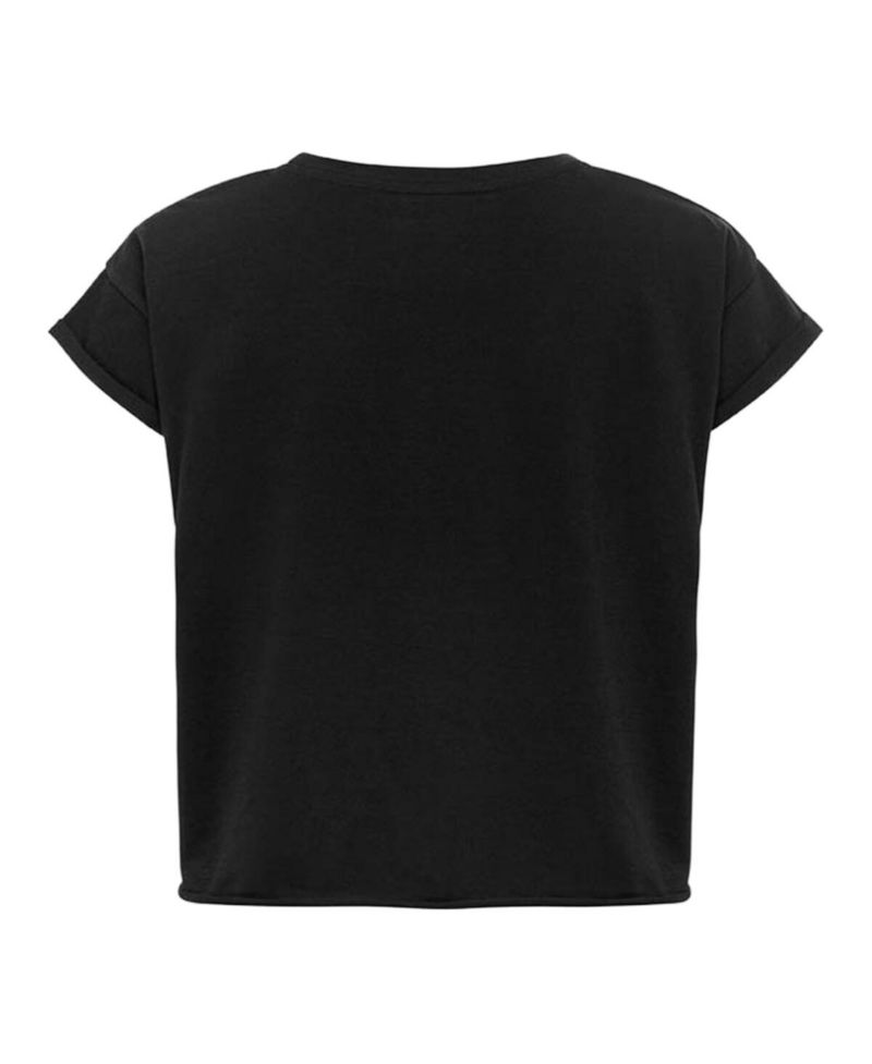 Women's Black Phoenix Suns Cropped Genuine Issue Collection Alana T-Shirt