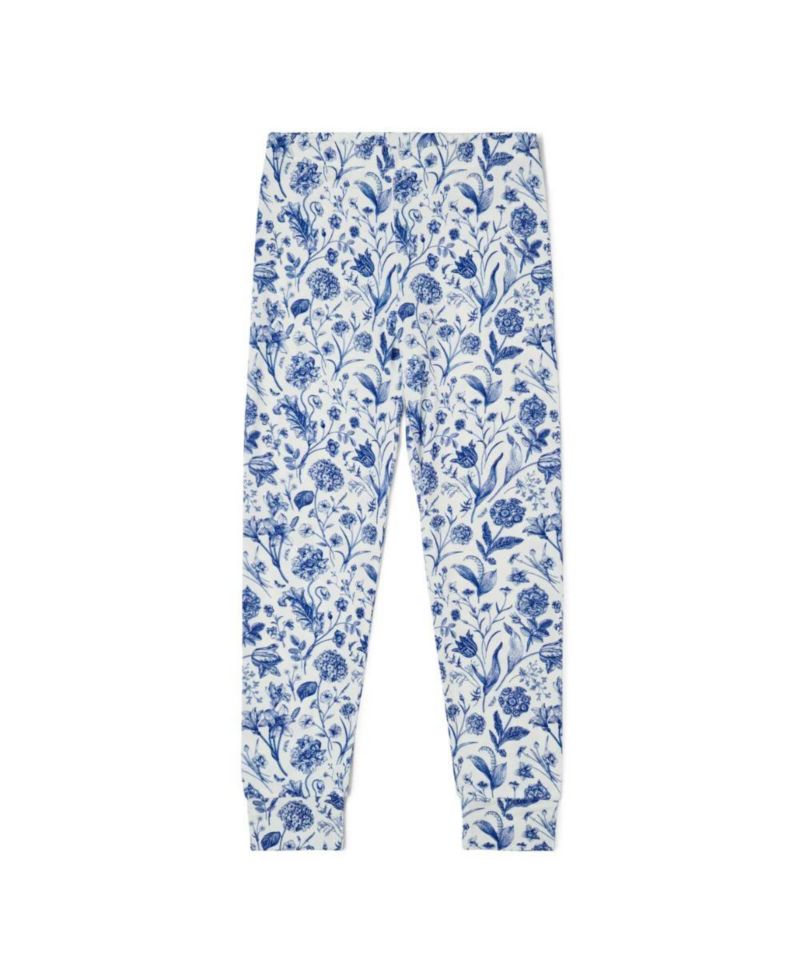 Baby Girls Porcelain Vine Pajama Set