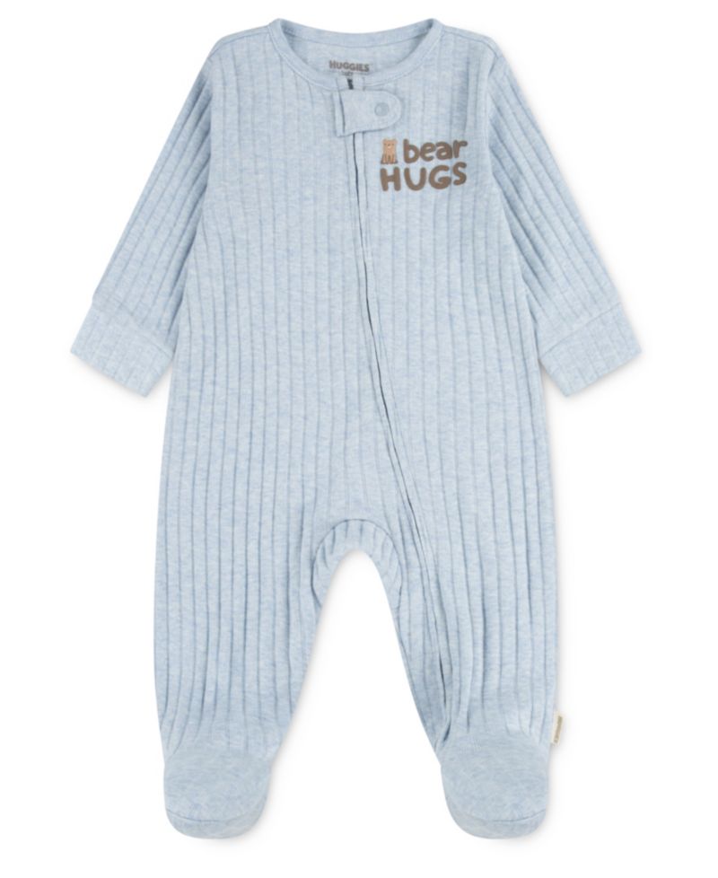 Baby Boys' and Girl Footed Long-Sleeve Coverall
