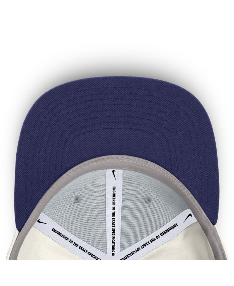 Men's Cream/Royal Brooklyn Dodgers Cooperstown Pro Dri-FIT Snapback Hat