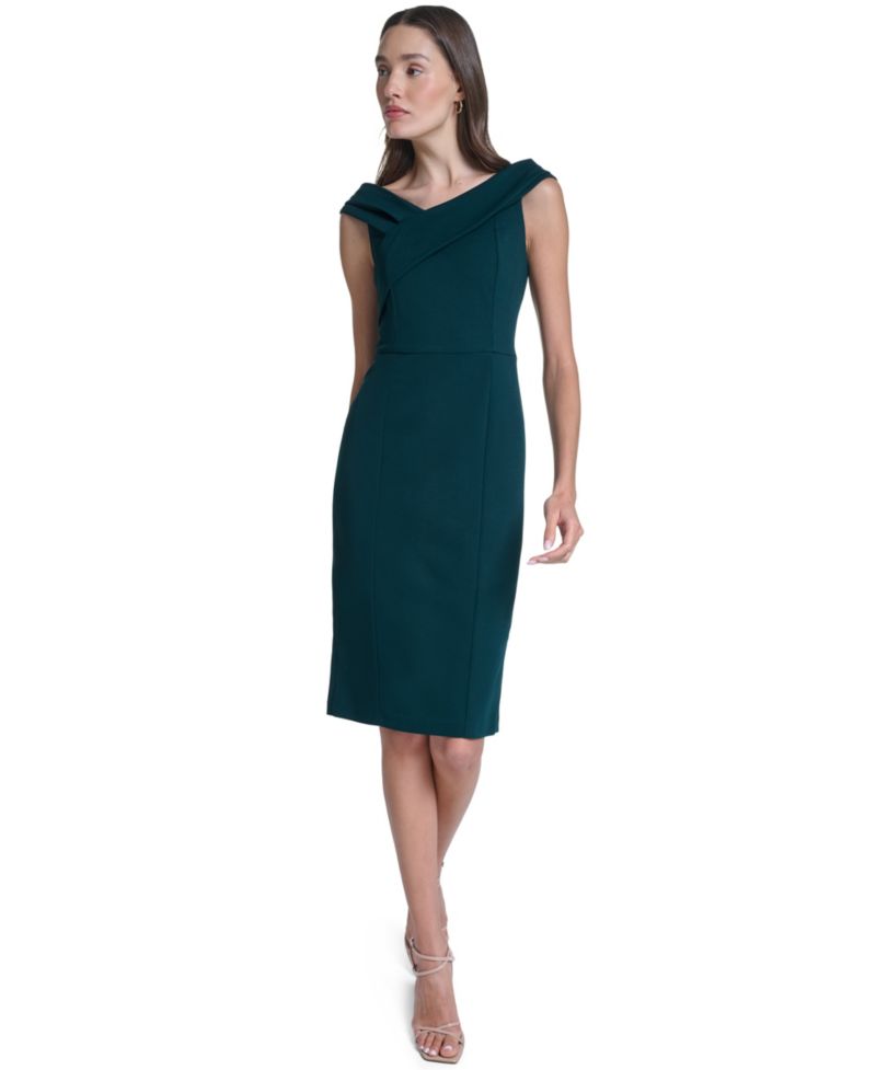 Women's X Front Off-the-Shoulder Sheath Dress