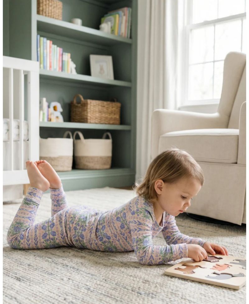 Baby Girls Spring Cascade Pajama Set