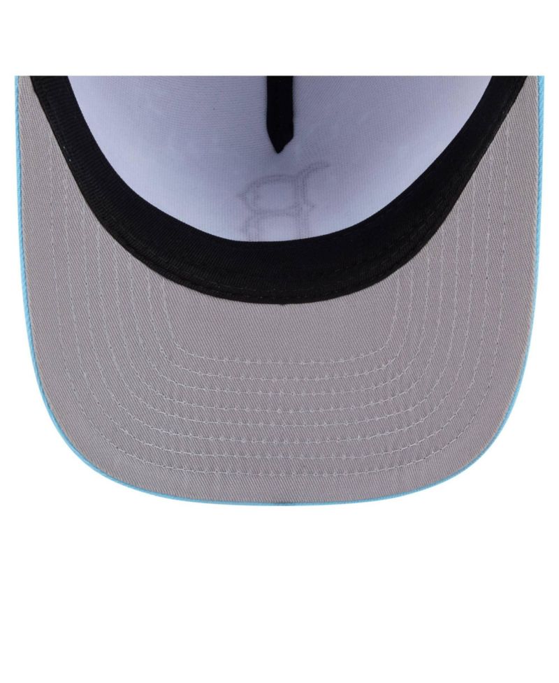 Men's Light Blue Boston Red Sox Deep Water Pre-Curved 9FIFTY A-Frame Snapback Hat
