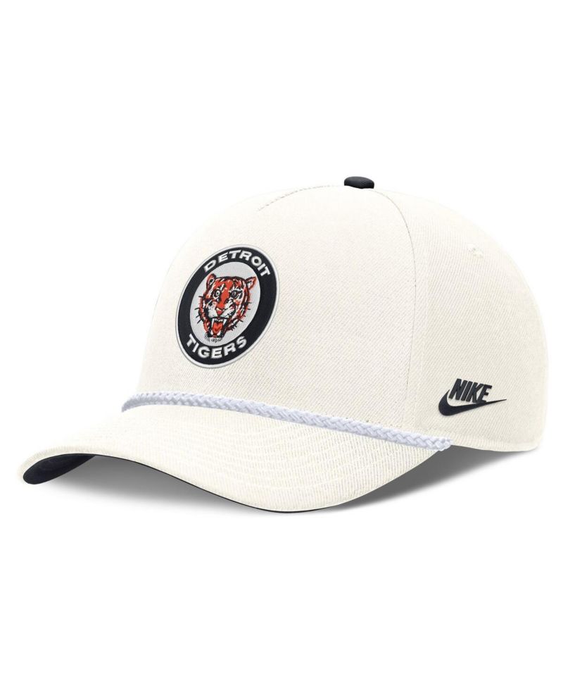 Men's Cream Detroit Tigers Cooperstown Rise Adjustable Hat