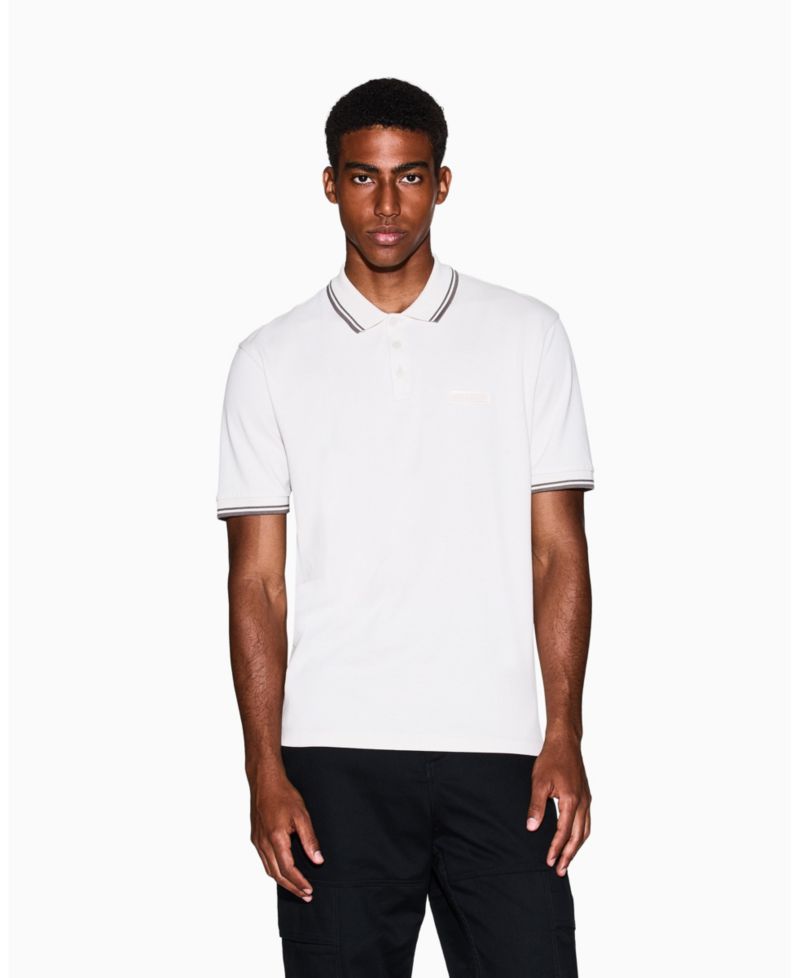 Men's Cozy Lab Pique Collar Tipping Polo Shirt